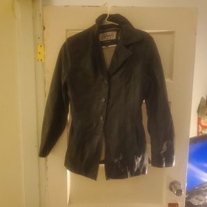 Pelle studio Wilson's black leather jacket